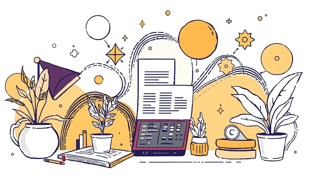 ITQ 자격증 완벽 가이드: 시험일정, 과목, 합격 전략, 활용법 총정리 6 시험 난이도 및 합격률 분석 (illustration 스타일)