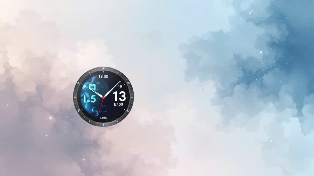 갤럭시 워치8 실버 44mm 블루투스: 디자인, 기능, 건강, 배터리 완벽 분석 3 주요 기능 및 활용법 (watercolor 스타일)
