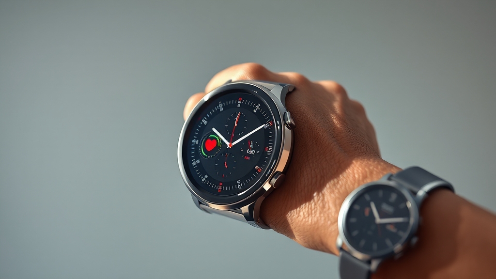 갤럭시 워치8 실버 44mm 블루투스: 디자인, 기능, 건강, 배터리 완벽 분석 4 건강 관리 기능 상세 분석 (realistic 스타일)