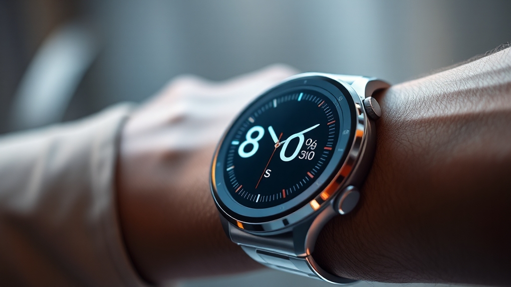 갤럭시 워치8 실버 44mm 블루투스: 디자인, 기능, 건강, 배터리 완벽 분석 5 배터리 성능 및 사용 시간 (realistic 스타일)