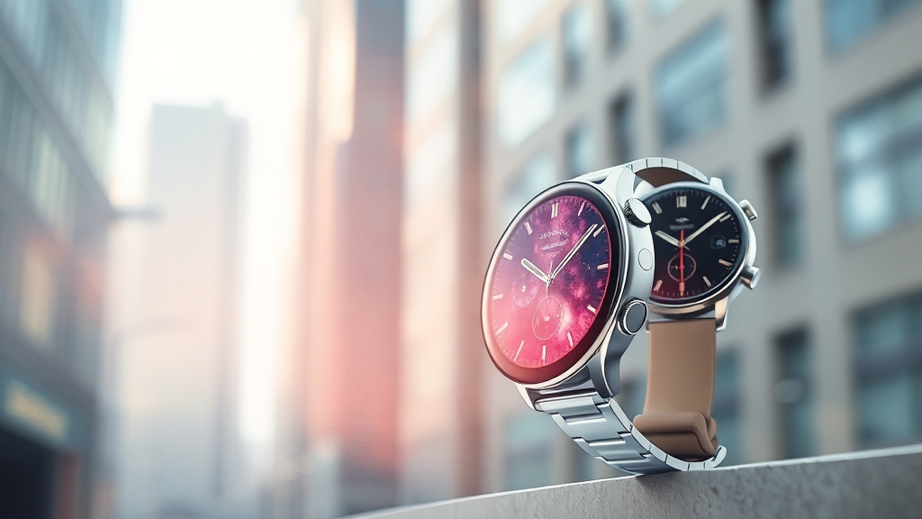 갤럭시 워치8 실버 44mm 블루투스: 디자인, 기능, 건강, 배터리 완벽 분석 6 다른 모델과의 비교 (워치4, 울트라) (watercolor 스타일)