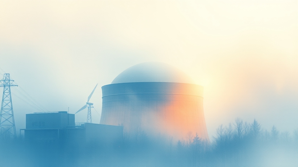 뉴스케일파워는 어떤 회사? (watercolor 스타일)