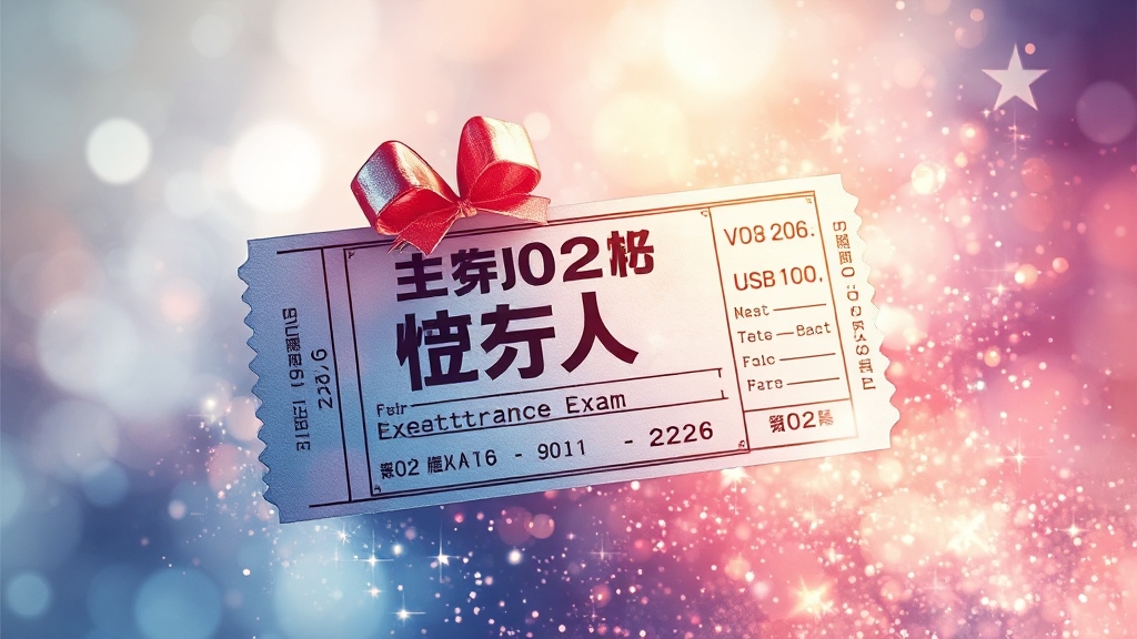 수험표 할인 혜택 총정리 (watercolor 스타일)