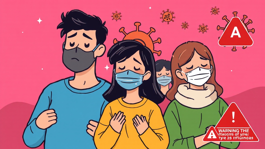 A형 독감이란? (cartoon 스타일)