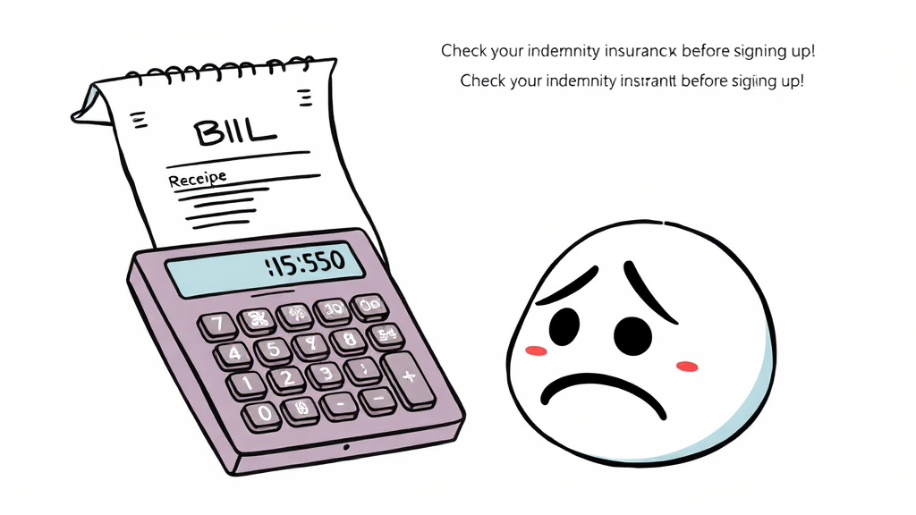 실손보험 보상 범위 및 제외 항목 (illustration 스타일)