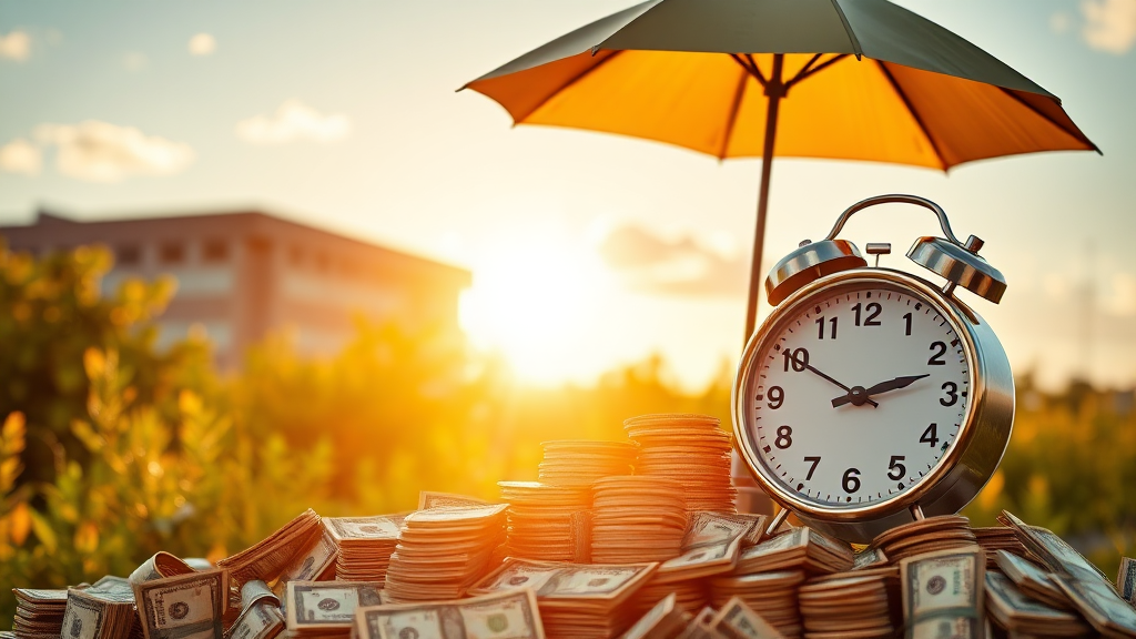 IMA 계좌 특징 및 구조 (realistic 스타일)