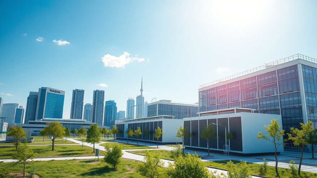 수소 경제와 두산퓨얼셀 역할 (realistic 스타일)