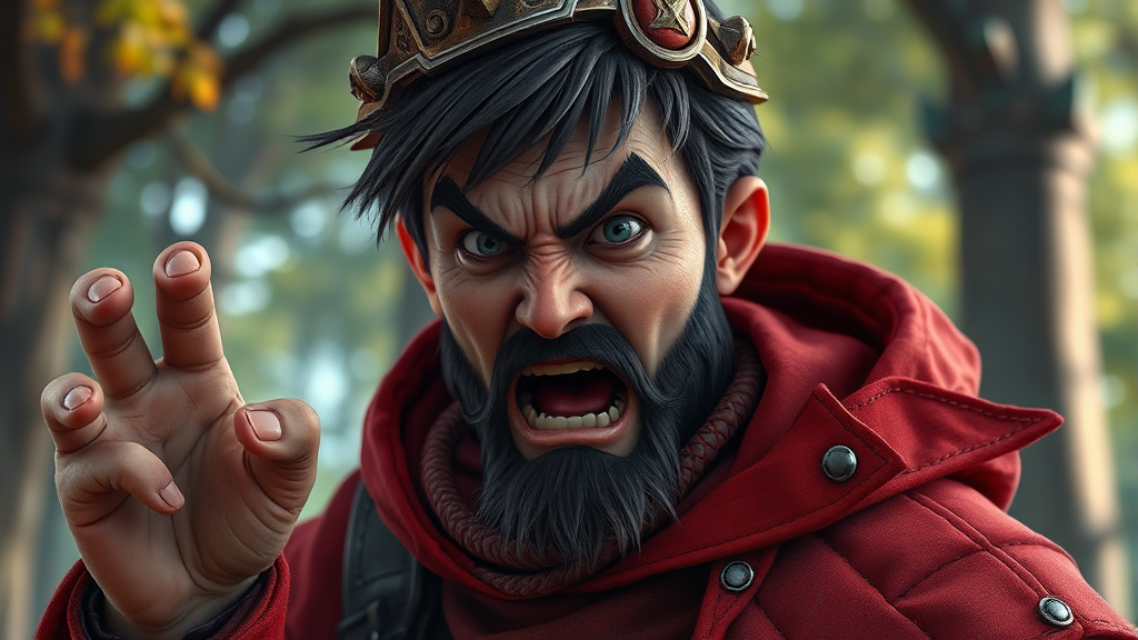 환불 결정 배경 (realistic 스타일)