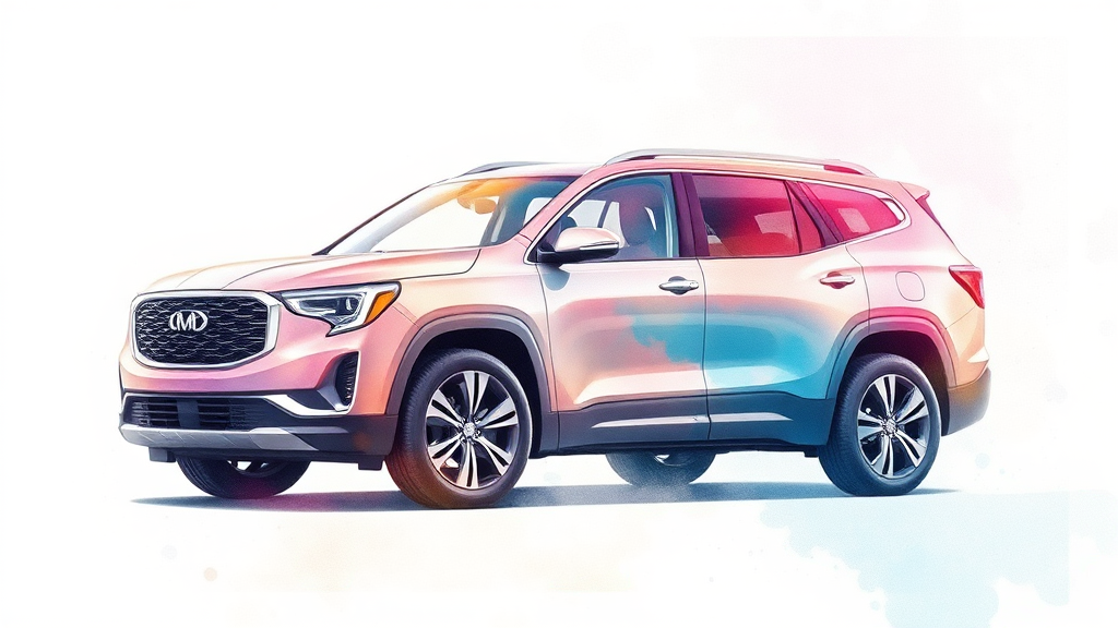 팰리세이드 판매량 변화 추이 (2023-2025) (watercolor 스타일)