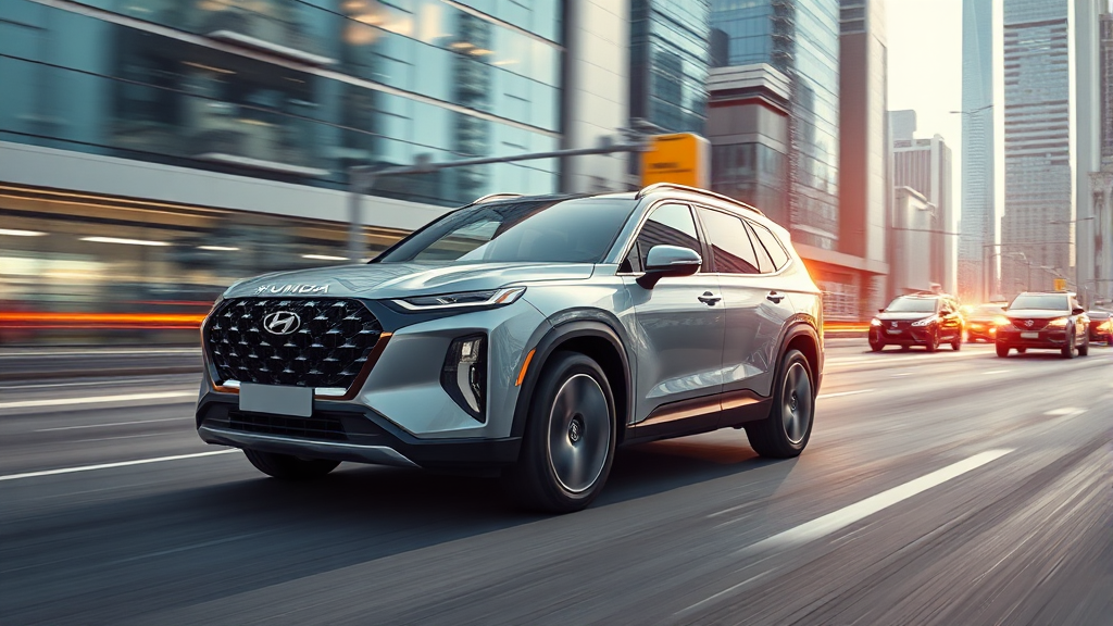 현대차의 미래: 하이브리드 전략 심층 분석 (realistic 스타일)