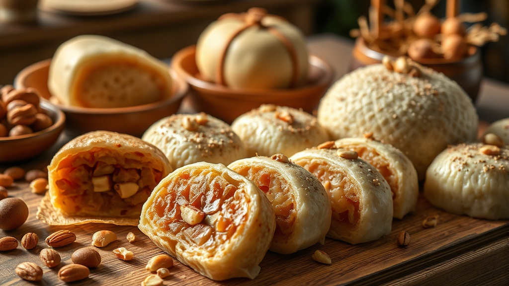 부자떡집, 어떤 떡이 맛있을까? (realistic 스타일)