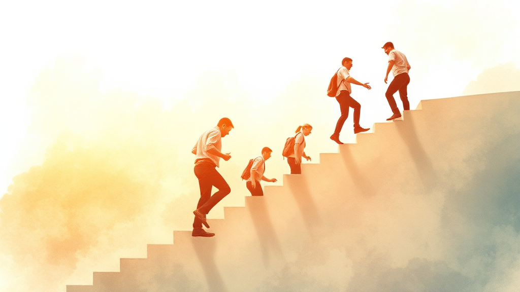 서민금융진흥원 소개 (watercolor 스타일)