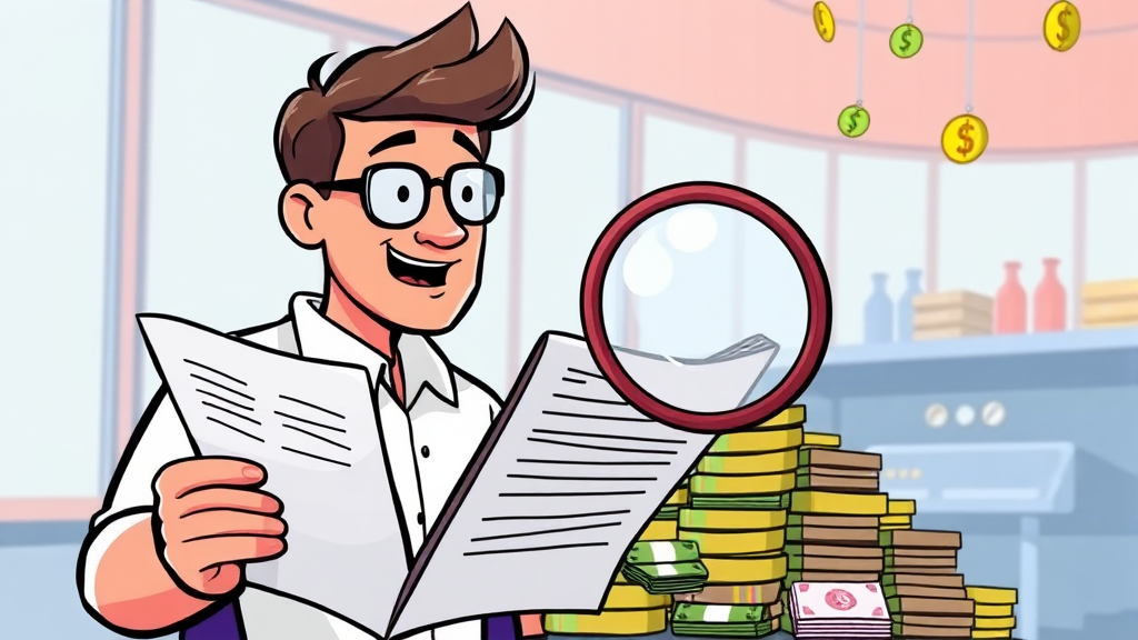 가입 시 유의사항 (cartoon 스타일)