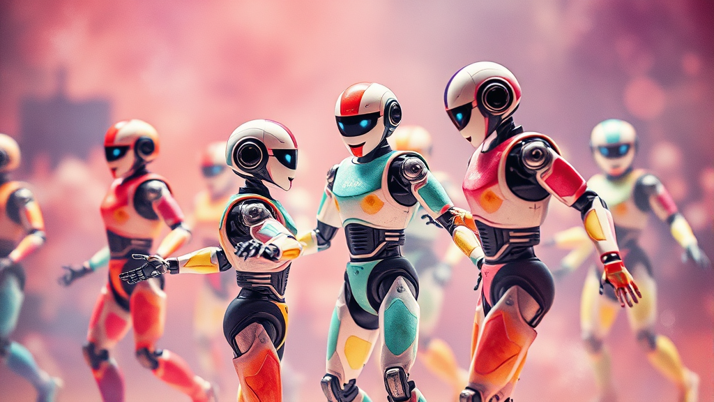 중국 휴머노이드 로봇: 3개월 대기 이유부터 미래 시장까지 3 인기 폭발! 휴머노이드 로봇 대여 시장 현황 (watercolor 스타일)