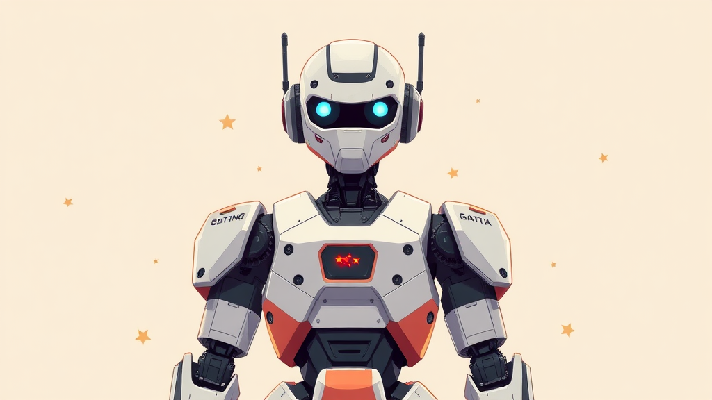 중국 휴머노이드 로봇: 3개월 대기 이유부터 미래 시장까지 8 미래 로봇 시장 전망과 중국의 부상 (illustration 스타일)