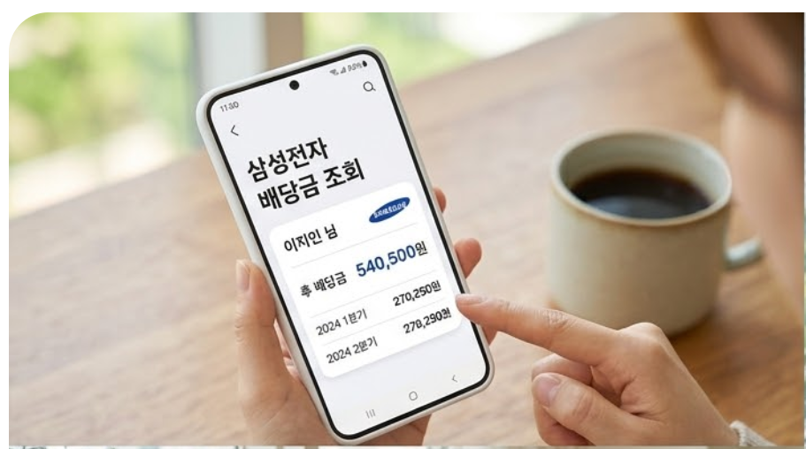 삼성전자 배당금 2