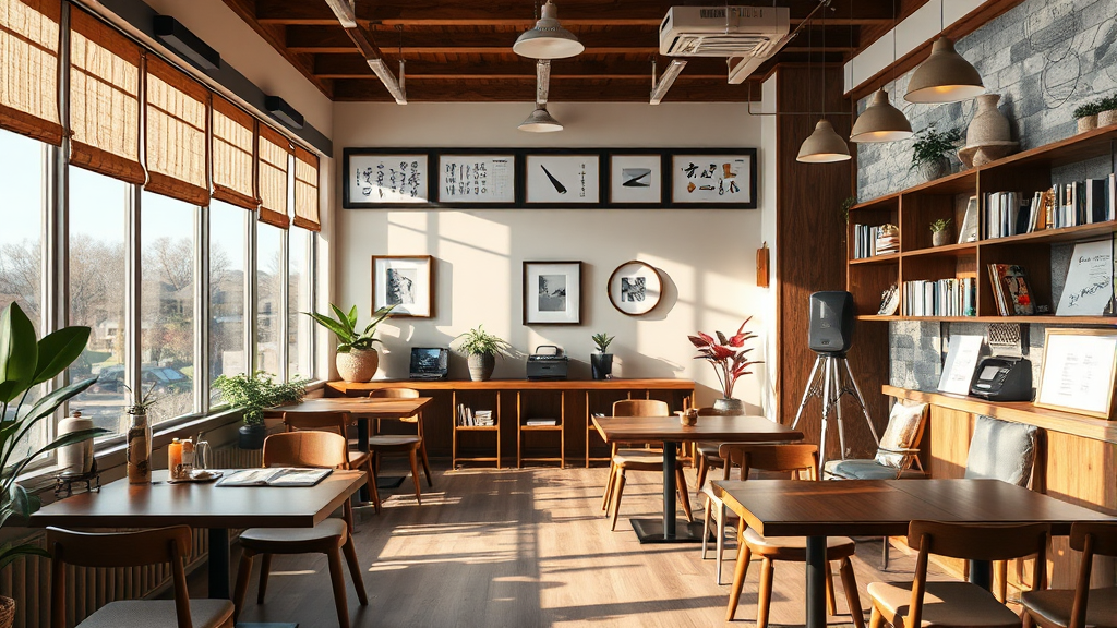 언제든 OK! 안산 단원구 스터디카페, 무엇을 기대할 수 있나? (realistic 스타일)