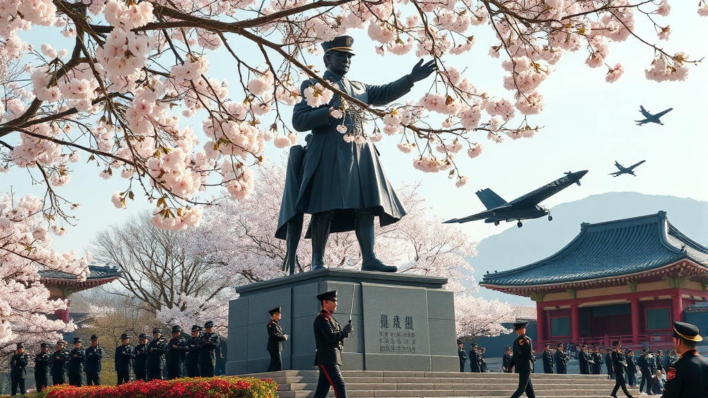 진해군항제 개요 및 축제 역사 (realistic 스타일)