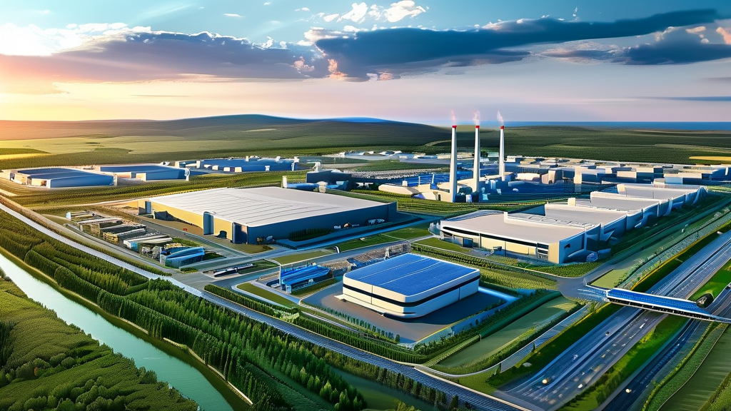 미래 가치를 담은 포스코그룹, 투자자에게 제시하는 비전 (realistic 스타일)