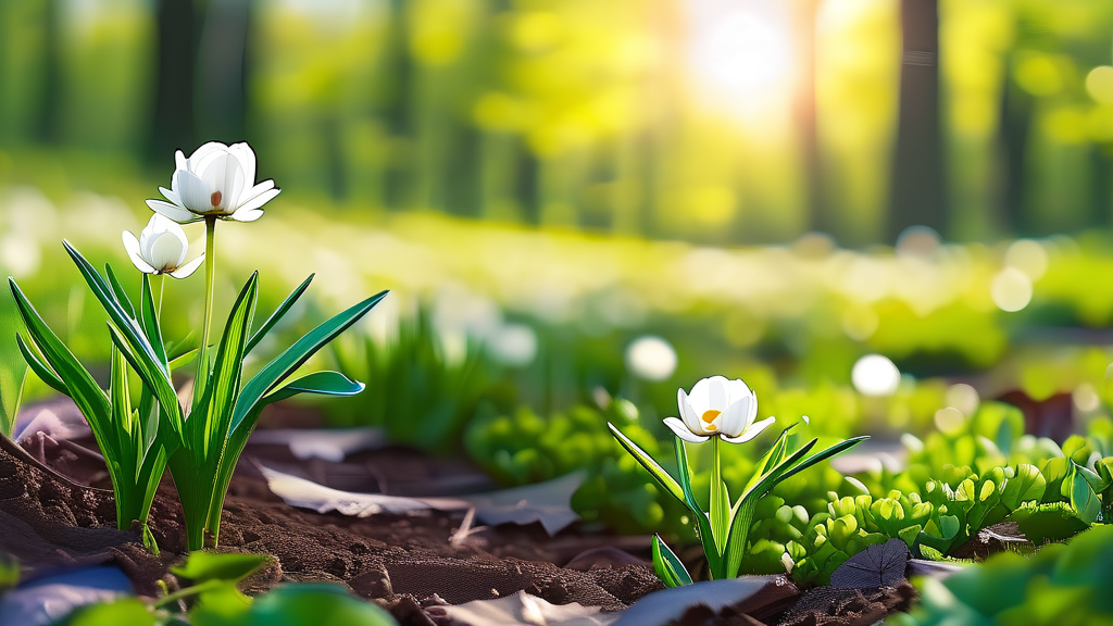 알레르기 검사 A to Z: 증상, 종류, 결과 해석까지 완벽 가이드 4 환경 알레르기: 꽃가루, 집먼지 진드기 등 (realistic 스타일)