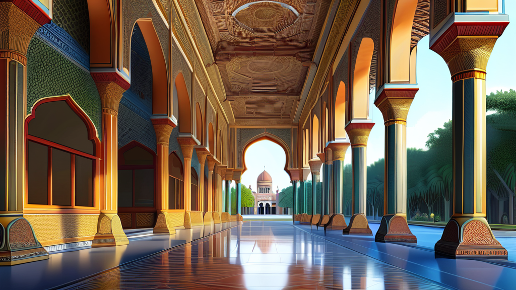 싱가포르 문화와 역사 속으로 (realistic 스타일)