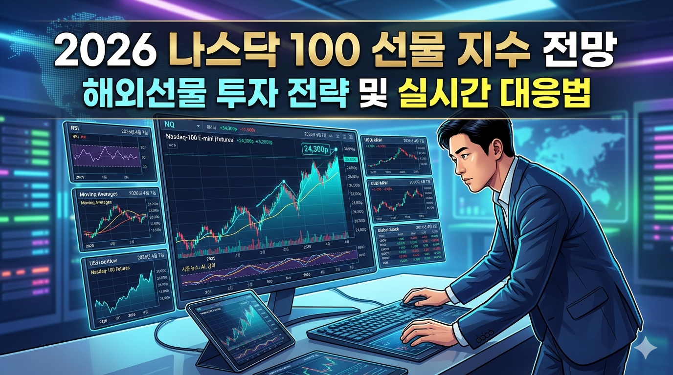 2026 나스닥 100 선물 지수 전망 해외선물 투자 전략 및 실시간 대응법