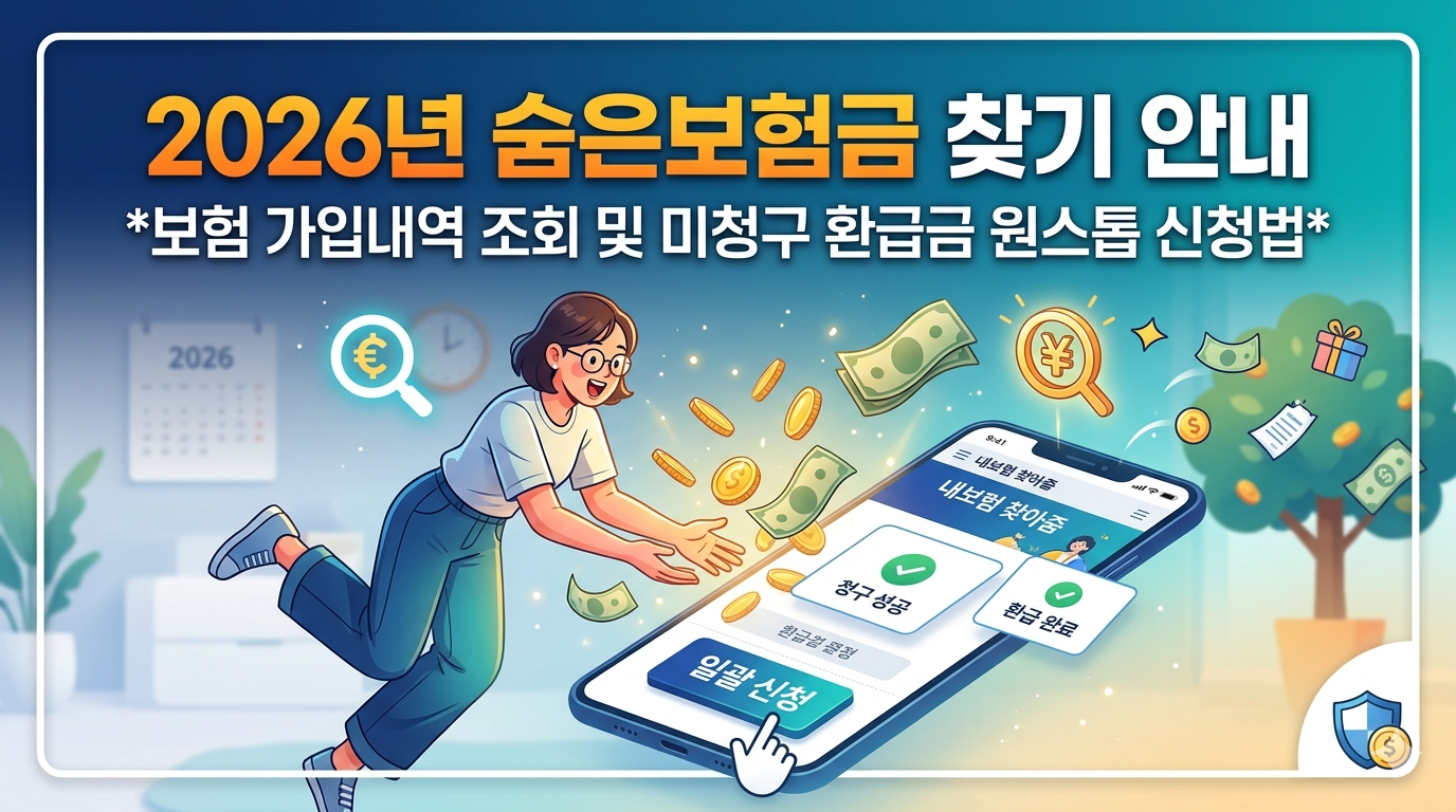 숨은보험금 찾기