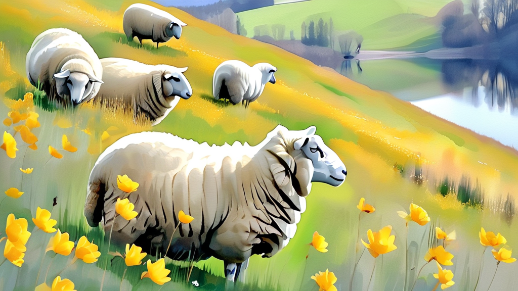 수선화 관람 팁 및 인생샷 명당 (watercolor 스타일)