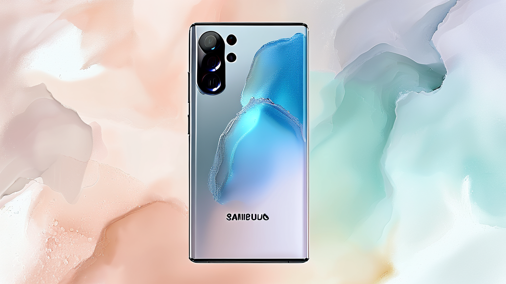 S펜, 프라이버시 디스플레이 등 숨겨진 기능 탐구 (watercolor 스타일)