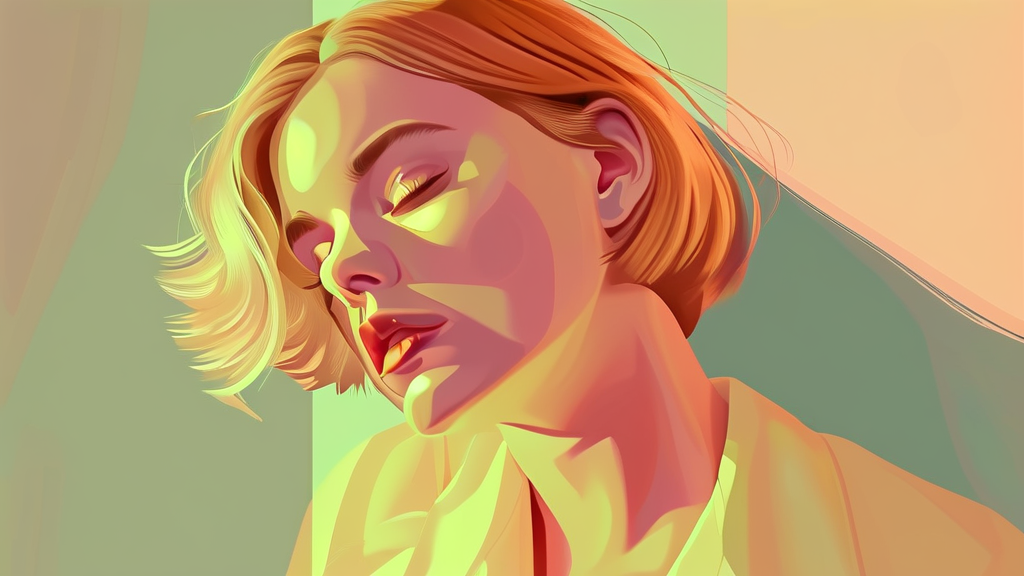 눈밑 떨림의 흔한 원인들 (illustration 스타일)