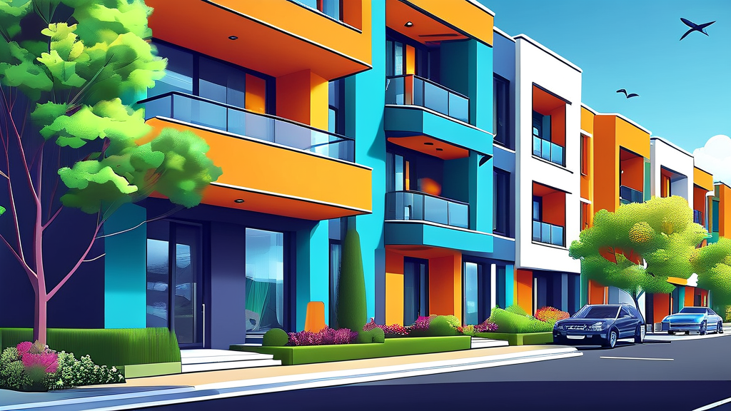 신축 아파트 대출 금리 비교, 왜 중요할까요? (illustration 스타일)