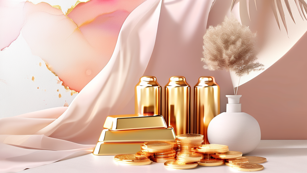 금 ETF 투자 방법 및 계좌 선택 (watercolor 스타일)