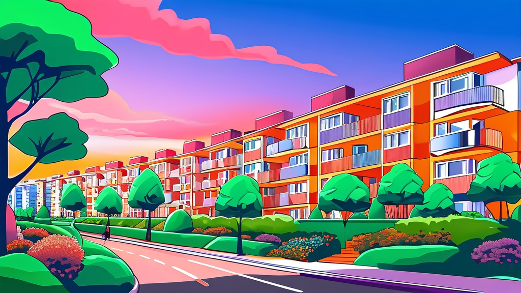 2월 서울 아파트 매매가 상승 현황 (cartoon 스타일)