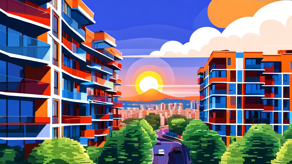 내 집 마련 전략 및 투자 고려사항 (illustration 스타일)