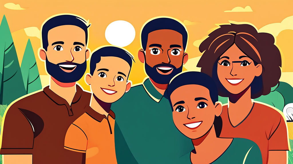 부양가족 수에 따른 변제금 산정 방식 이해하기 (cartoon 스타일)