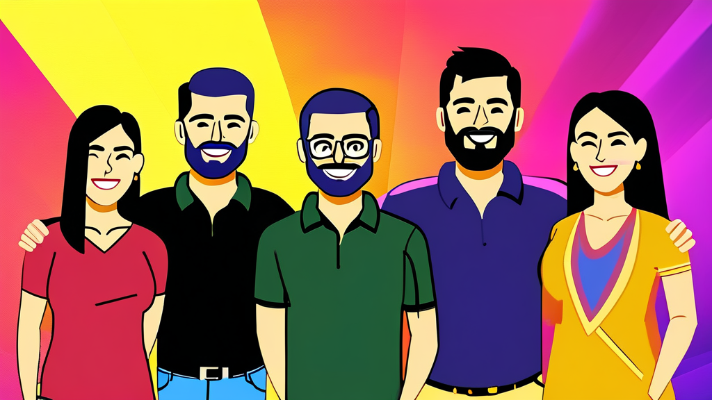 다자녀 가정의 개인회생, 특별히 고려해야 할 점은? (cartoon 스타일)