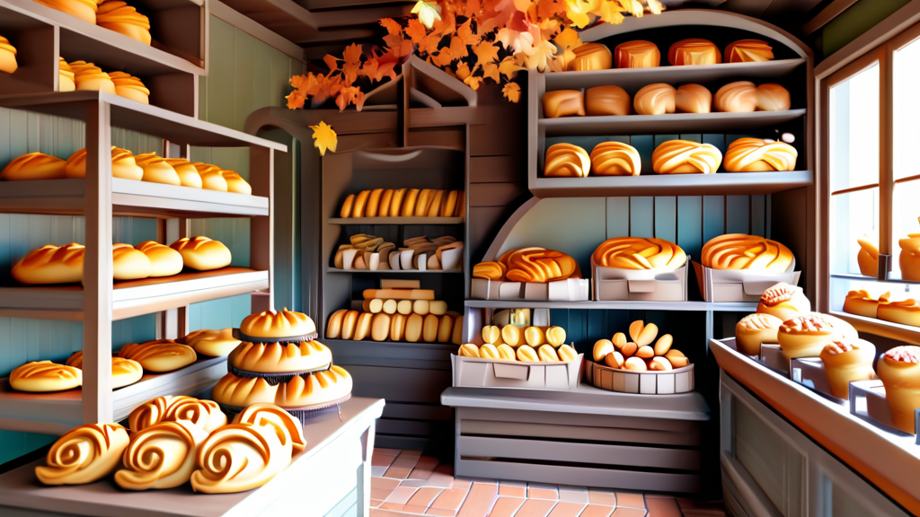 달콤한 추억을 담아갈 수 있는 기념품샵 (realistic 스타일)