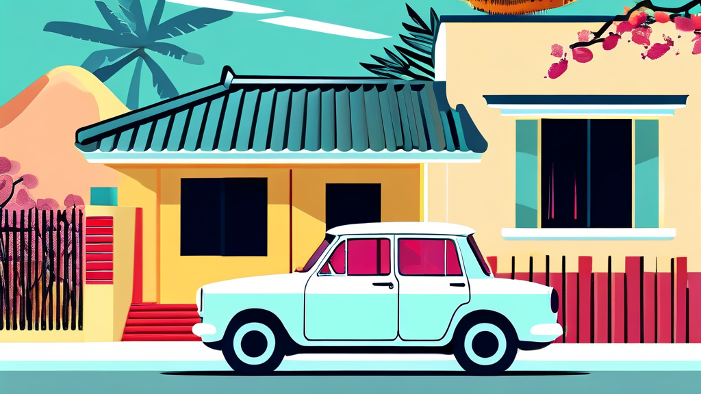 제주 렌트카 완전자차 보험, 왜 필요할까요? (illustration 스타일)