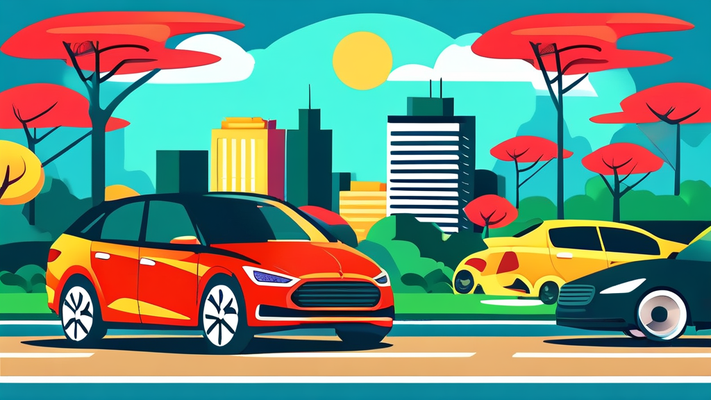 완전자차 보험, 이것만은 알고 예약하세요! (cartoon 스타일)