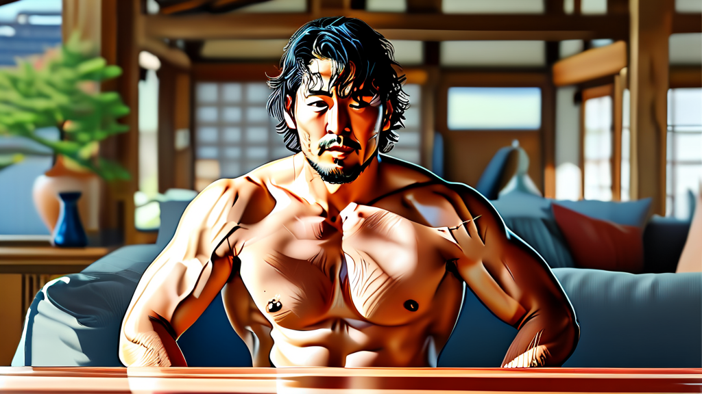 심권호의 재산 현황과 검소한 생활 (realistic 스타일)