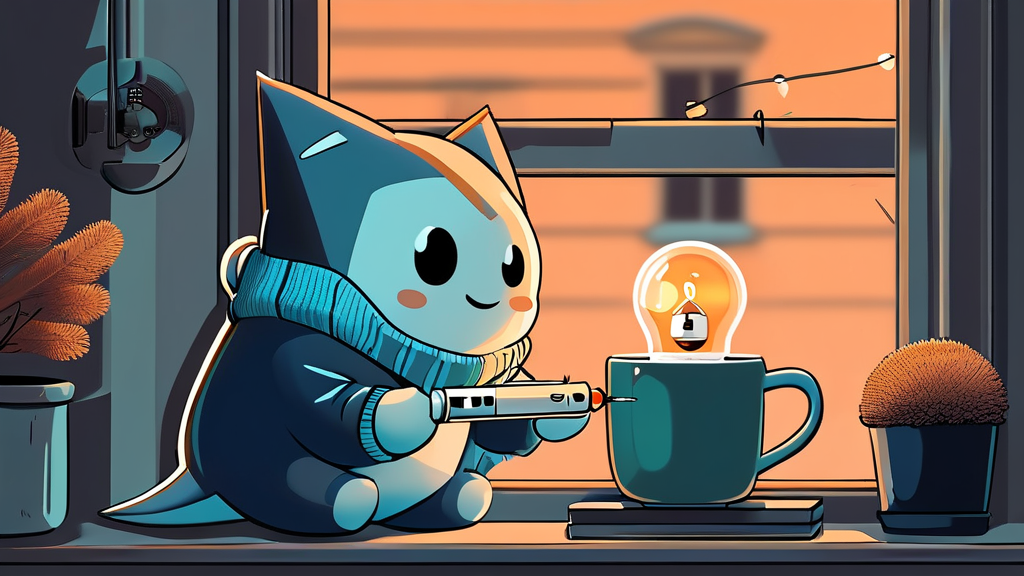 난방비 걱정 끝! 겨울철 에너지 절약 비법 (illustration 스타일)